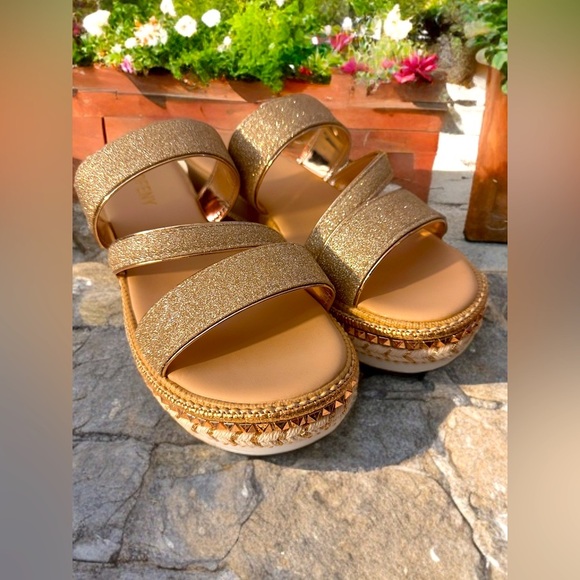 NEW Women Platform Sandals Espadrille Slip on Open Toe Boho Wedge Sandal Size 10 - Picture 5 of 13